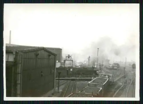 6x Foto Deutsche Eisenbahn Lokomotive Bahnhof Gleisanlagen uvm. aus der DDR Zeit