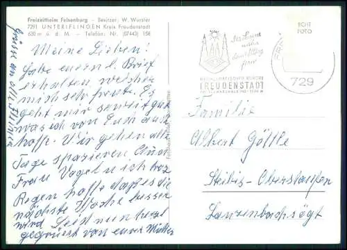 Foto AK Freizeitheim Felsenburg Schopfloch Unteriflingen Kr. Freudenstadt