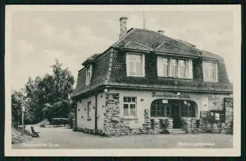 AK Ansichtskarte Postkarte Syrau Vogtland, Drachenhöhle, Höhleneingangshaus