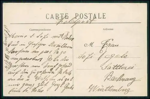 AK 1. WK Stenay Meuse Porte d'Honneur Kaserne Chanzy 120º Reg. d'Infanterie