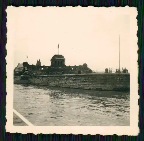 2x Foto Koblenz an Rhein und Mosel Anleger Köln Düsseldorfer Dampfer uvm. 1938