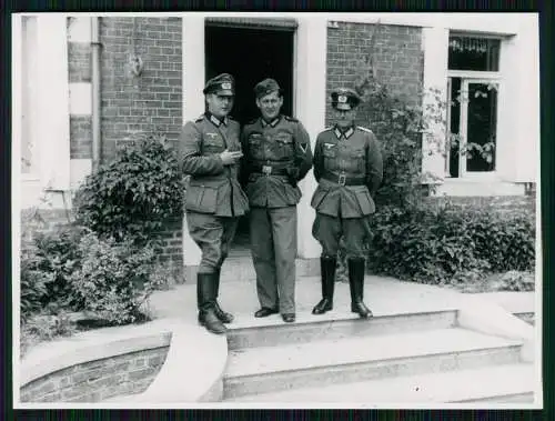7x Foto Soldaten Wehrmacht Kriegszerstörung Belgien Frankreich diverse Brücken
