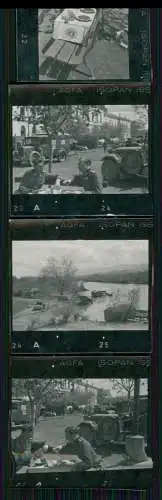 20x Foto Soldaten Wehrmacht viele Fahrzeuge Vormarsch Balkan Typen im Dorf uvm.