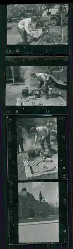 20x Foto Soldaten Wehrmacht viele Fahrzeuge Vormarsch Balkan Typen im Dorf uvm.