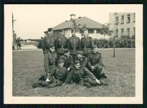 11x Foto Soldaten Wehrmacht Lüdenscheid im Märkischen Kreis Kaserne Gelände uvm.
