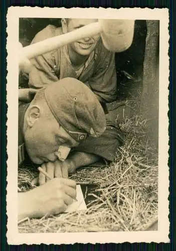 4x Foto Soldaten Wehrmacht Sanitäter Rotes Kreuz Einsatz Steilküste