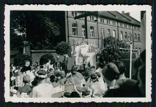 8x Foto bei Köln am Rhein Feierlicher Umzug Prozession 1938