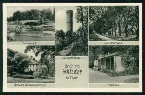 4x AK Schieder Schwalenberg in Lippe Haus Sonnenschein Liegewiese Panorama uvm.