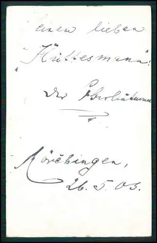 CDV Foto Portrait Soldat 1903 - Fotografie A. Zimmermann, Mörchingen Morhange