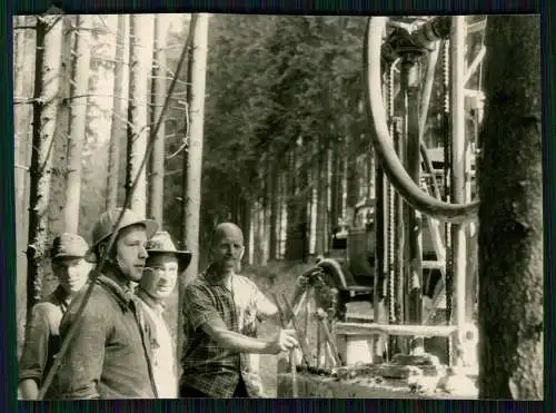 2x DEA Deutsche Erdöl AG Henschel Magirus o.ä. Bohrturmaufbau Weilheim-Schongau