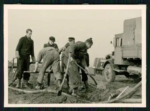 5x DEA Deutsche Erdöl AG Henschel Magirus o.ä. Bohrturmaufbau Weilheim-Schongau