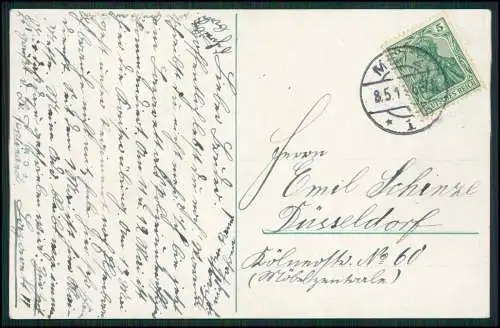 AK Metz Moselle Lothringen Frankreich Mehrfachansichten 1912 gelaufen