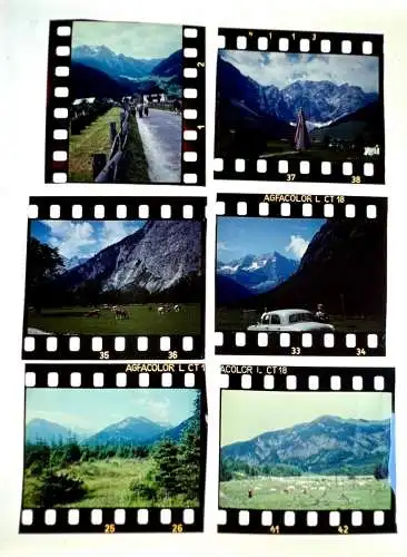 6x Aquacolor Farbdia Bad Wiessee Miesbach Tegernsee Bad Tölz-Wolfratshausen uvm.