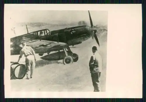 7x Foto 9 x 6 cm altes Papier nach 1945 - Flugzeug Aircraft Lastensegler .....