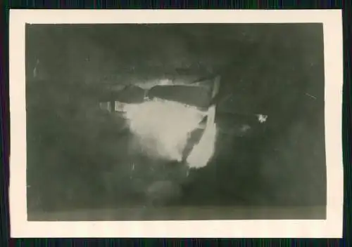 7x Foto 9 x 6 cm altes Papier nach 1945 - Flugzeug Aircraft Lastensegler .....