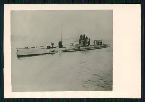 7x Foto 9 x 6 cm altes Papier nach 1945 - Marine Kriegsschiffe Gefecht ......