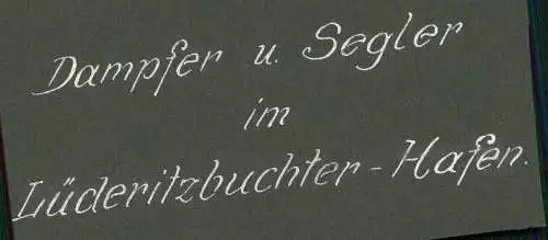 Foto 14x9cm Boot Hafen Lüderitz Lüderitzbucht Namibia Deutsch-Südwestafrika 1929