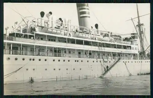2x Foto 11x7cm - Lüderitz Namibia Deutsch-Südwestafrika 1929 - Dampfer Usambara