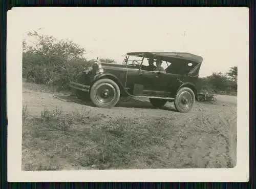 Foto 9x6cm Lüderitz Namibia Deutsch-Südwestafrika 1929 - Auto PKW Dodge Tourer