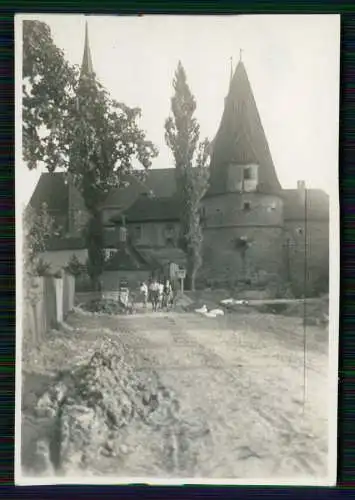 8x Foto Iphofen in Unterfranken Partie am Rödelseer Tor 1939