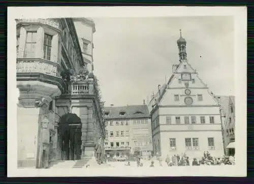 Foto Rothenburg ob der Tauber - am Marktplatz Obere Schmiedgasse 1928