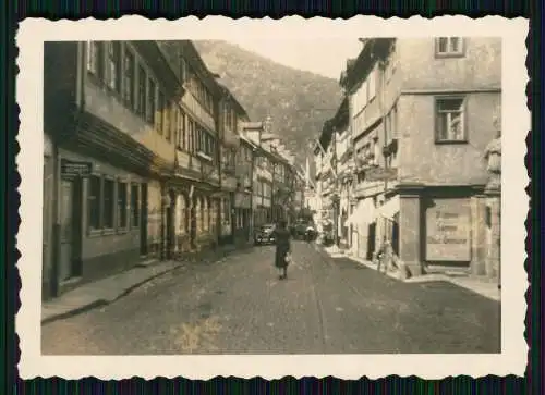 5x Foto Marktbreit am Main Flusspartie mit Blick auf das Maintor, Fachwerkhäuser