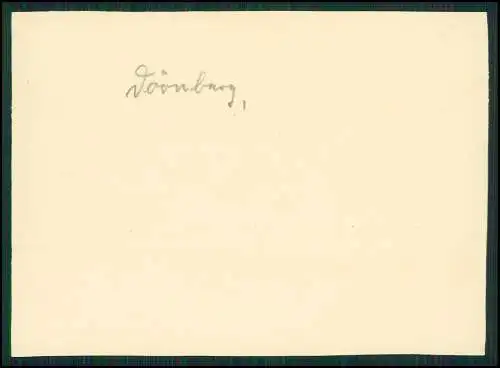 5x Foto Dorf in Sachsen verschneit 1928-29 - Info Rückseite