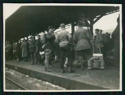 5x Foto Dorf in Sachsen verschneit 1928-29 - Info Rückseite