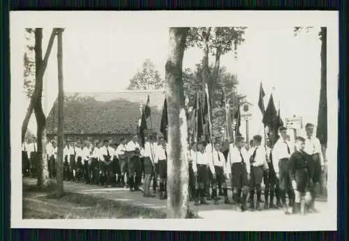 2x Foto Jungs kurze Hosen Cunnersdorf Hainichen ? in Sachsen um 1930