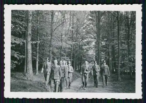 10x Foto Soldaten Luftwaffe im Biergarten Restaurant im Münsterland 1940