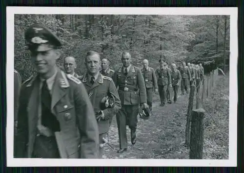 10x Foto Soldaten Luftwaffe im Biergarten Restaurant im Münsterland 1940
