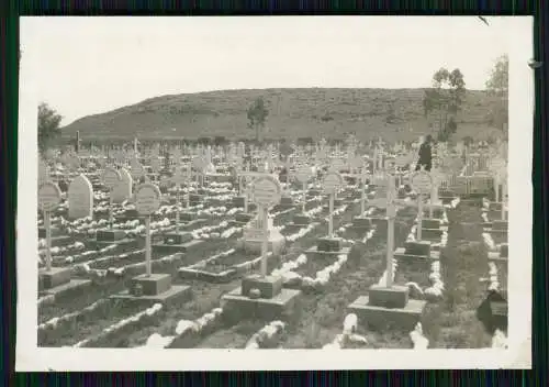 2x Foto Johannesburg Südafrika 1935 - Gräber der Buren Burenkrieg ....