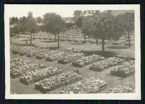 2x Foto Johannesburg Südafrika 1935 - Gräber der Buren Burenkrieg ....
