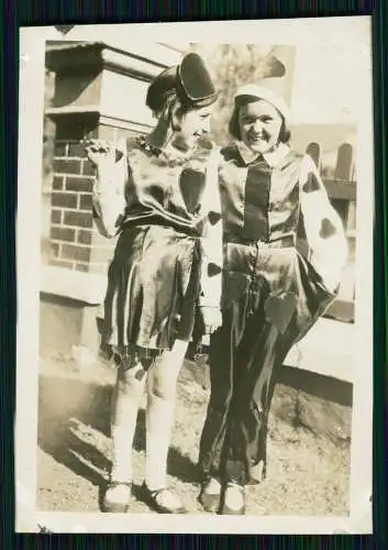 6x Foto Johannesburg Südafrika 1935 - deutsche Familie  Kinder Karneval Fasching