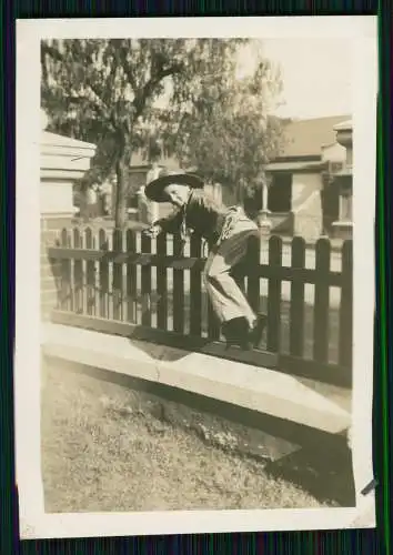 6x Foto Johannesburg Südafrika 1935 - deutsche Familie  Kinder Karneval Fasching