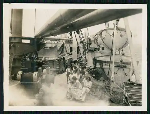 6x Foto Reise mit Passagierschiff Dampfer Wangoni Woermann Linie 1935