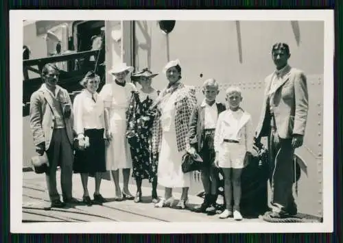 6x Foto Reise mit Passagierschiff Dampfer Wangoni Woermann Linie 1935