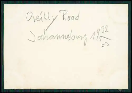 Foto Straßenansicht in Johannesburg Südafrika 1932