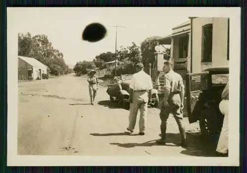 4x Foto Johannesburg Südafrika - PKW Auto Chrysler Rumble-Seat Roadster ? 1934