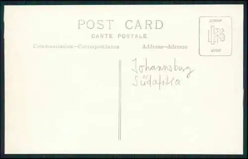Foto AK Straßenansicht in Johannesburg City Südafrika 1934