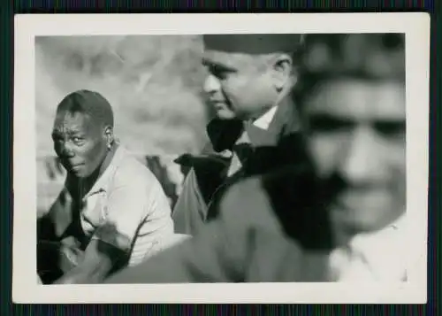 4x Foto Johannesburg Südafrika Fähre PKW Inder Indien auf unserem Lastwagen 1935
