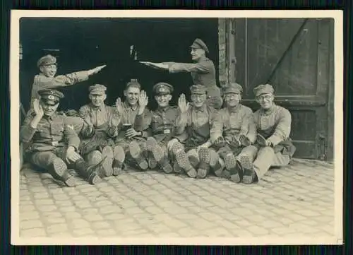 9x Foto Münster Westfalen Soldaten Reichswehr 1932 18. Infanterie-Regiment Pferd