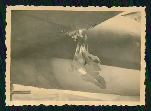 4x Foto 7 x 5 cm altes Papier nach 1945 - German Flugzeug Aircraft