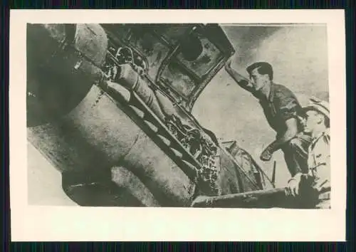 3x Foto 10,5 x 6,5cm - altes Papier nach 1945 - Flugzeug Aircraft