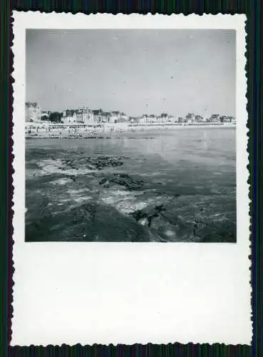3x Foto Soldaten Wehrmacht Quiberon Morbihan Bretagne - und La Rochelle 1940