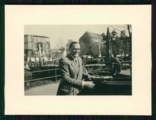 6x Foto feiner Herr Fabrikant Kalker Trieurfabrik Mayer & Cie. Auto in Köln 1940