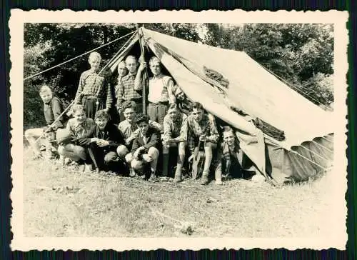 8x Foto Jungs kurze Hose Porta Westfalica Kaiser Wilhelm Denkmal Vlotho Minden