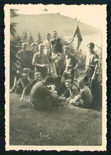 4x Foto Jungs kurze Hose- Brilon Sauerland Jugendherberge DJH Bruchhausen Steine