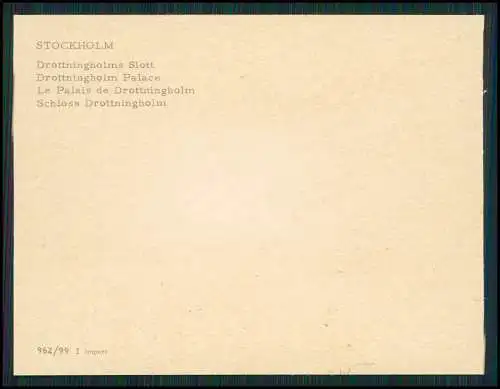 10x alte Fotos in Farbe 9x7cm - Stockholm Schweden diverse Ansichten Info Rücks.