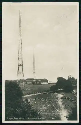 Foto AK Langenberg Velbert im Rheinland - Sender Langenberg - 1934 gelaufen